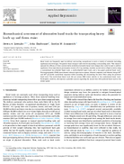 Biomechanical Assessment of Alternative Hand Trucks for Transporting Heavy Loads up and down Stairs