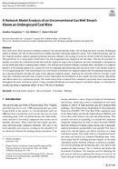 A Network Model Analysis of an Unconventional Gas Well Breach Above an Underground Coal Mine 2023
