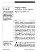 Bridging language and cultural barriers between physicians and patients