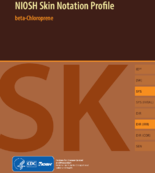 NIOSH Skin Notation SK Profile betaChloroprene CAS No 126998