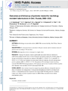 Outcomes and followup of patients treated for multidrugresistant tuberculosis in Orel Russia 20022005