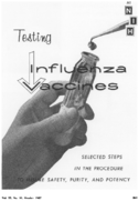 Testing influenza vaccines at NIH