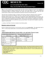 SRS Dose Reconstruction Project Phase II Results