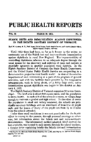 Weekly Reports for MARCH 30 1923