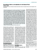 WorkRelated Asthma and Implications for the General Public