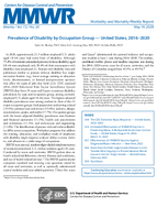 MMWR Morbidity and Mortality Weekly Report Vol 72 No 20 May 19 2023