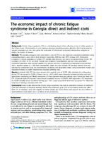 The economic impact of chronic fatigue syndrome in Georgia direct and indirect costs