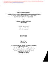 Indepth survey report a laboratory evaluation of prototype engineering controls designed to reduce occupational exposures during asphalt paving operations at Dynapac Compaction and Paving Selma Texas
