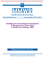 Morbidity and Mortality Weekly Report Recommendations and Reports December 30 2005  Vol 54  No RR17
