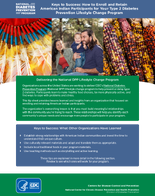 National Diabetes Prevention Program Keys to Success How to Enroll and Retain American Indian Participants in Your Type 2 Diabetes Prevention Lifestyle Change Program