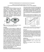 Modeling of Biomechanics of Tactile Sensation on Fingertips