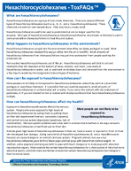 Hexachlorocyclohexanes  ToxFAQs