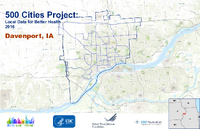 500 Cities Project Local Data for Better Health 2016 Davenport IA