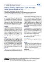 Enabling ESSENCE to Process and Export Meaningful Use Syndromic Surveillance Data