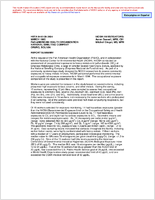 HETA 9401092494 Pan American Health Organization National Smelting Company Oruro Bolivia