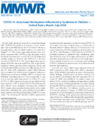 COVID19associated Multisystem Inflammatory Syndrome in Children  United States MarchJuly 2020