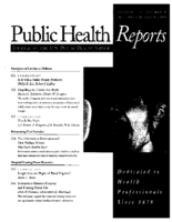 Public Health Reports  v 110 no 5  table of contents