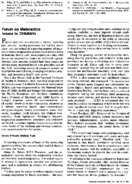 Forum On Malpractice Issues In Childbirth