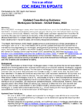 Updated casefinding guidance  Monkeypox outbreakUnited States 2022