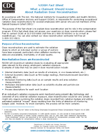 What a Claimant Should Know About Radiation Dose Reconstruction