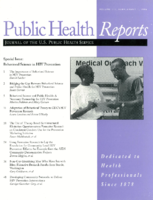 Public Health Reports  v 111 Suppl 1  cover