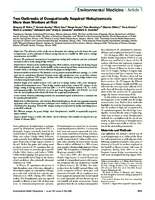 Two Outbreaks of Occupationally Acquired Histoplasmosis More than Workers at Risk