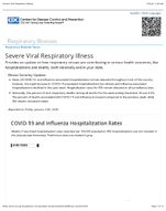 Severe Viral Respiratory Illness