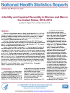 Infertility and Impaired Fecundity in Women and Men in the United States 20152019