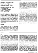 Fatalities associated with farm tractor injuries an epidemiologic study