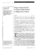 Using a voucher system to extend health services to migrant farmworkers