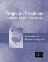Program Operations Guidelines for STD Prevention Leadership and Program Management