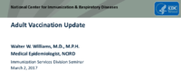 Adult vaccination update