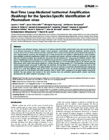 RealTime LoopMediated Isothermal Amplification RealAmp for the SpeciesSpecific Identification of Plasmodium vivax