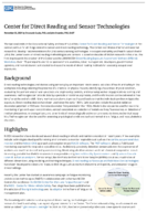 Center for Direct Reading and Sensor Technologies