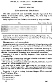 Public Health Reports  v 20 no 45 November 10 1905