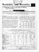 Morbidity and Mortality Weekly Report Vol 12 No 37 for Release September 20 1963