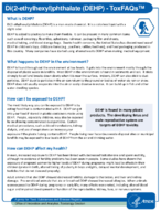Di2ethylhexylphthalate DEHP  ToxFAQs