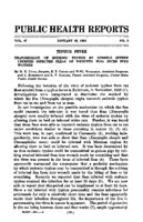 Public health reports  v 47 no 3 JANUARY 15 1932