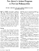 New Jerseys action program to prevent poliomyelitis