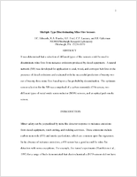 Multiple Type Discriminating Mine Fire Sensors