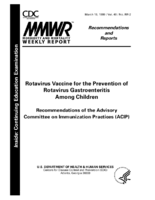 Morbidity and Mortality Weekly Report Recommendations and Reports March 19 1999  Vol 48  No RR2