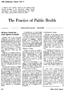 The practice of public health