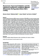 Assessment of Personal Inhalation and Skin Exposures to Polymeric Methylene Diphenyl Diisocyanate During Polyurethane Fabric Coating