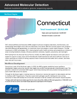 Advanced Molecular Detection National investment to advance genomic sequencing capacity Connecticut September 5 2023
