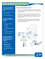 Sickle Cell Disease in New York Facts for the Public