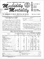 Morbidity and Mortality Weekly Report Vol 17 No 42 week ending October 19 1968