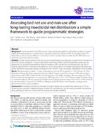 Assessing bed net use and nonuse after longlasting insecticidal net distribution a simple framework to guide programmatic strategies