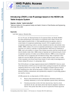 Introducing LTASR a new R package based on the NIOSH Life Table Analysis System