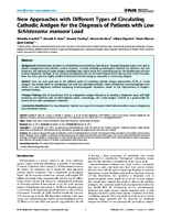 New Approaches with Different Types of Circulating Cathodic Antigen for the Diagnosis of Patients with Low Schistosoma mansoni Load