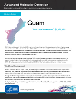 Advanced Molecular Detection National investment to advance genomic sequencing capacity Guam September 5 2023